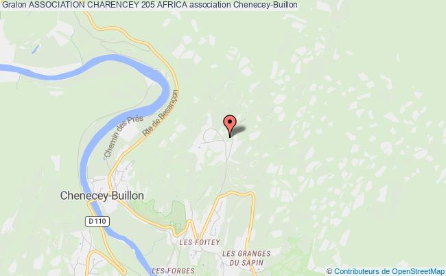 plan association Association Charencey 205 Africa Chenecey-Buillon