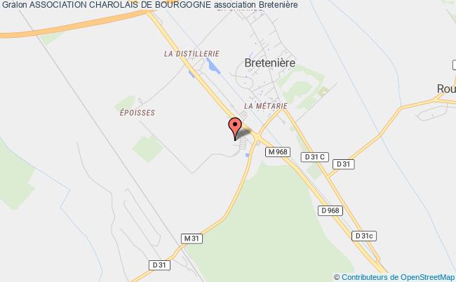 plan association Association Charolais De Bourgogne Bretenière