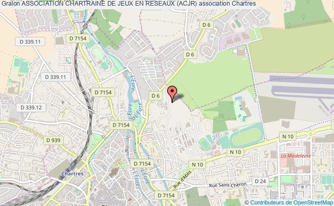 plan association Association Chartraine De Jeux En Reseaux (acjr) Chartres