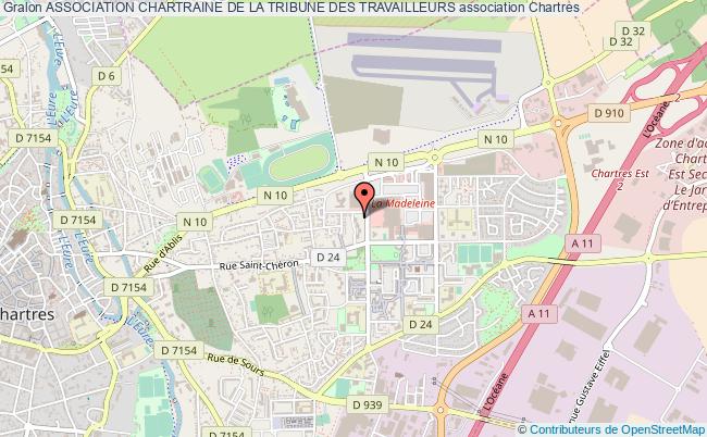 plan association Association Chartraine De La Tribune Des Travailleurs Chartres