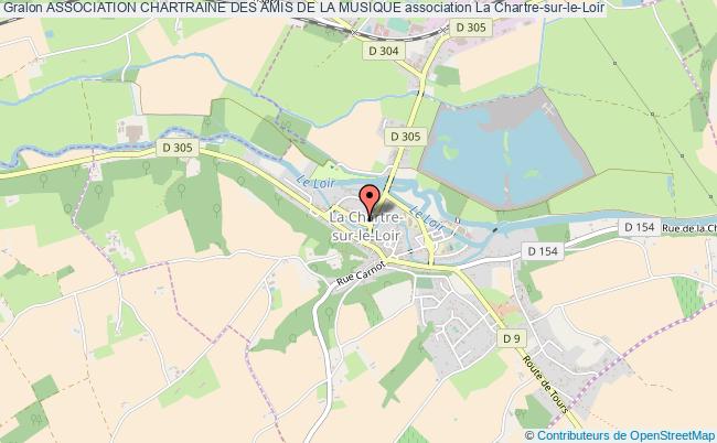 plan association Association Chartraine Des Amis De La Musique La    Chartre-sur-le-Loir