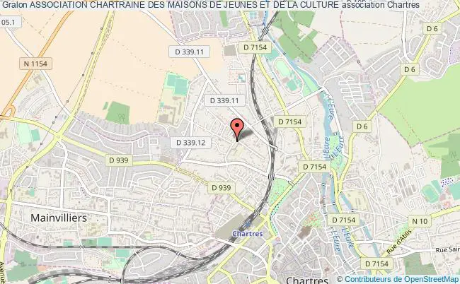 plan association Association Chartraine Des Maisons De Jeunes Et De La Culture Chartres
