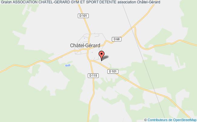plan association Association ChÂtel-gerard Gym Et Sport Detente Châtel-Gérard