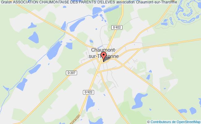 plan association Association Chaumontaise Des Parents D'eleves Chaumont-sur-Tharonne