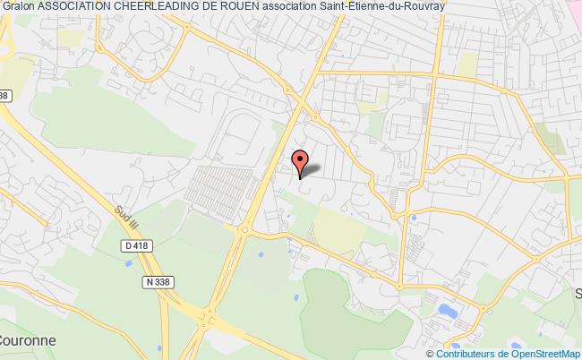 plan association Association Cheerleading De Rouen Saint-Étienne-du-Rouvray