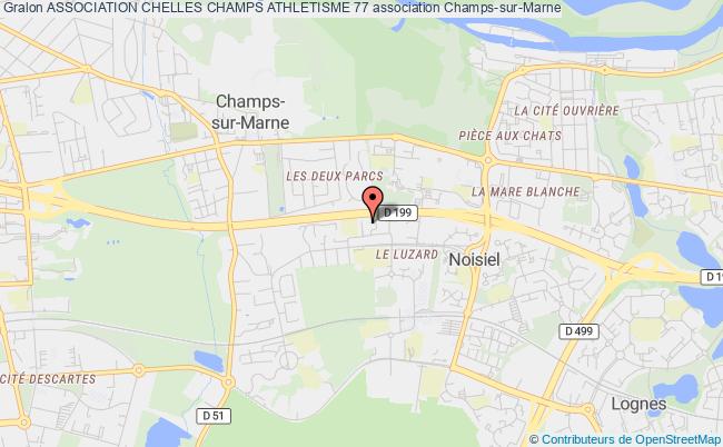 plan association Association Chelles Champs Athletisme 77 Champs-sur-Marne