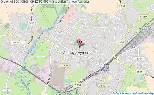 plan association Association Chez Tonton Aulnoye-Aymeries