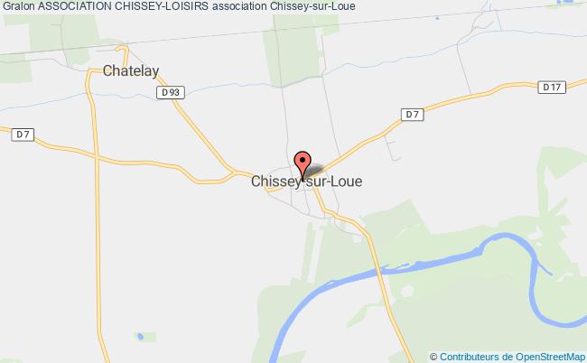 plan association Association Chissey-loisirs Chissey-sur-Loue