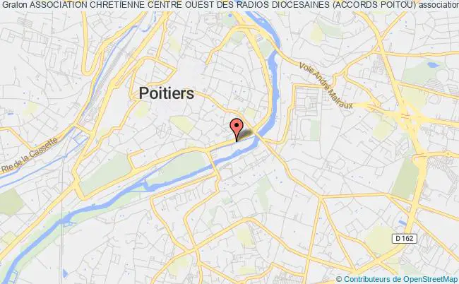 plan association Association Chretienne Centre Ouest Des Radios Diocesaines (accords Poitou) Poitiers