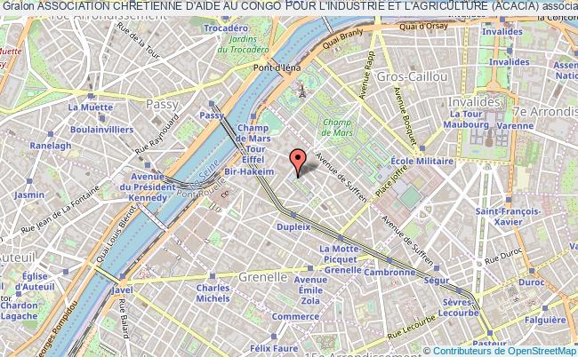 plan association Association Chretienne D'aide Au Congo Pour L'industrie Et L'agriculture (acacia) Paris la Défense
