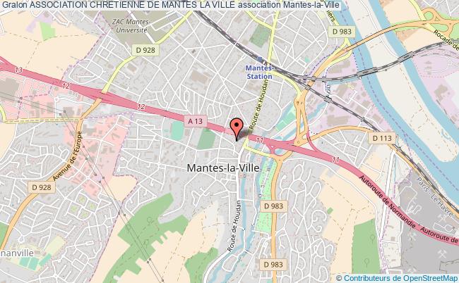plan association Association Chretienne De Mantes La Ville Mantes-la-Ville