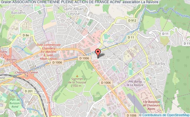 plan association Association Chretienne Pleine Action De France Acpaf La    Ravoire