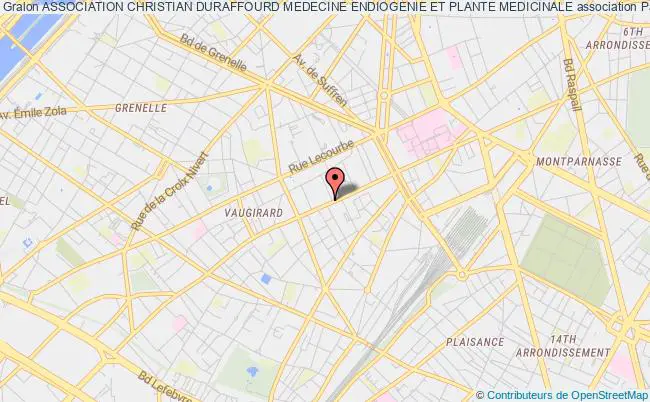 plan association Association Christian Duraffourd Medecine Endiogenie Et Plante Medicinale Paris