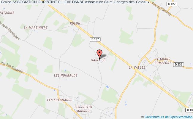 plan association Association Christine Ellevi' Danse Saint-Georges-des-Coteaux