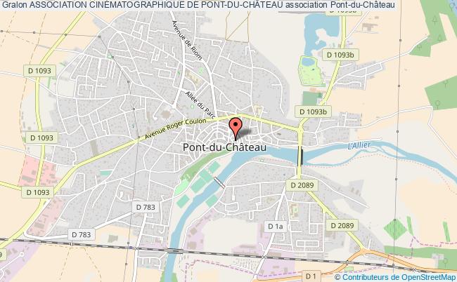 ASSOCIATION CINÉMATOGRAPHIQUE DE PONT-DU-CHÂTEAU