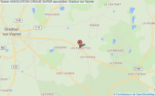 plan association Association Cirque Super Oradour-sur-Vayres