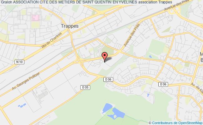 plan association Association Cite Des Metiers De Saint Quentin En Yvelines Trappes