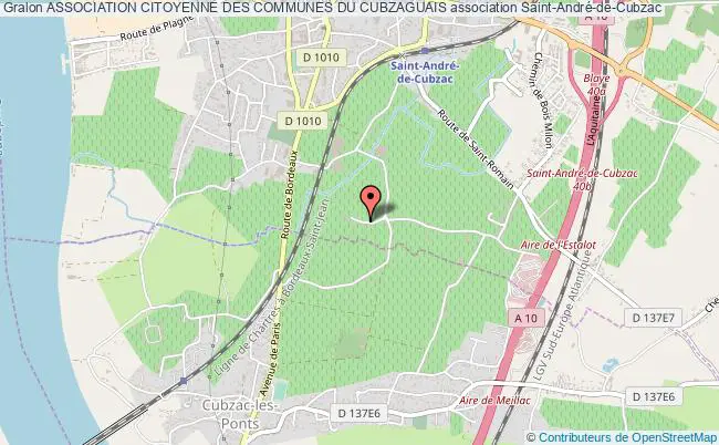 plan association Association Citoyenne Des Communes Du Cubzaguais Saint-André-de-Cubzac