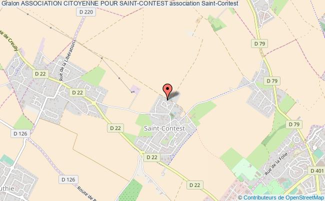plan association Association Citoyenne Pour Saint-contest Saint-Contest