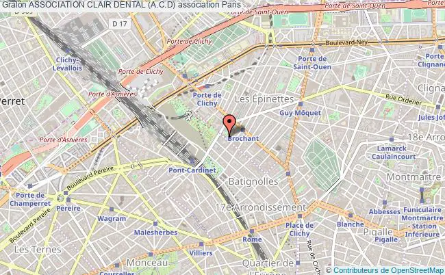plan association Association Clair Dental (a.c.d) Paris