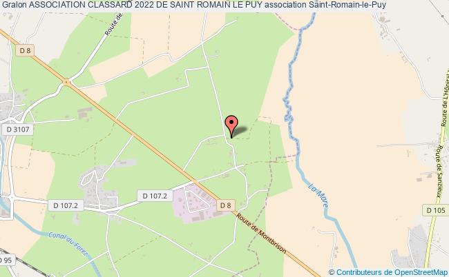 plan association Association Classard 2022 De Saint Romain Le Puy Saint-Romain-le-Puy