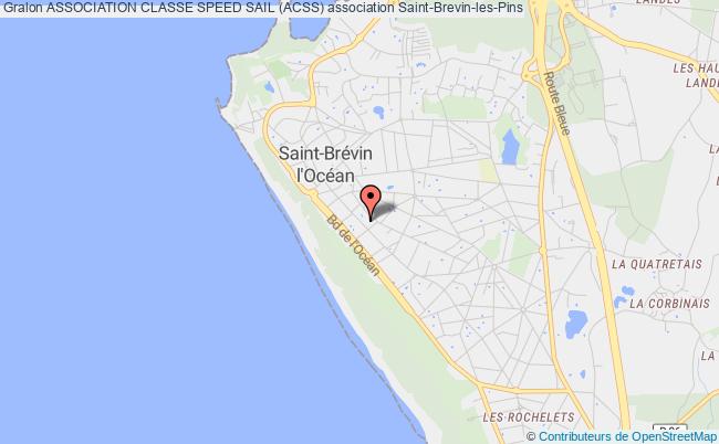 plan association Association Classe Speed Sail (acss) Saint-Brevin-les-Pins