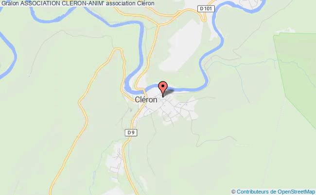 plan association Association Cleron-anim' Cléron