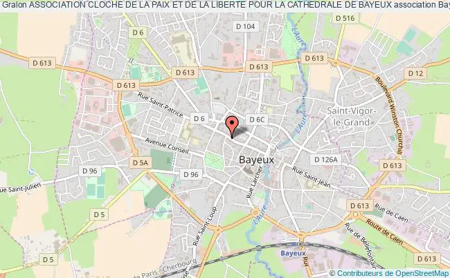 plan association Association Cloche De La Paix Et De La Liberte Pour La Cathedrale De Bayeux Bayeux