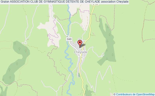 ASSOCIATION CLUB DE GYMNASTIQUE DÉTENTE DE CHEYLADE