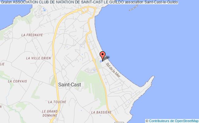 plan association Association Club De Natation De Saint-cast Le Guildo Saint-Cast-le-Guildo