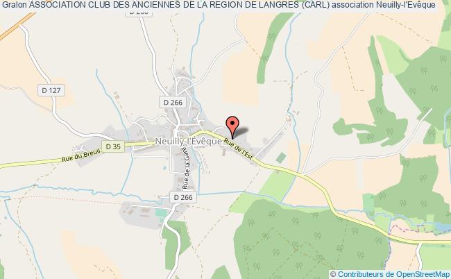 plan association Association Club Des Anciennes De La Region De Langres (carl) Neuilly-l'Évêque