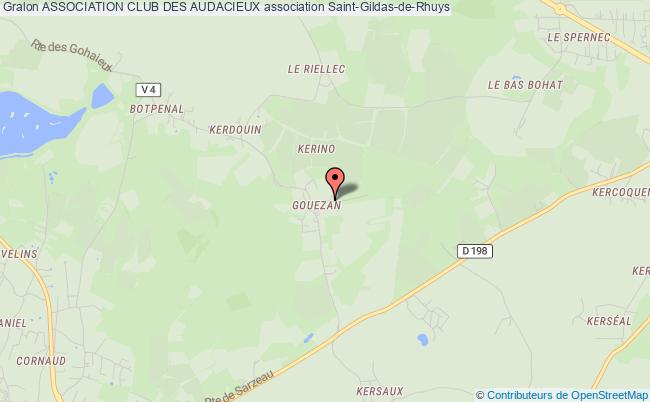 plan association Association Club Des Audacieux Saint-Gildas-de-Rhuys