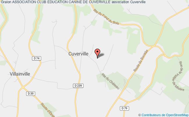 plan association Association Club Education Canine De Cuverville Cuverville