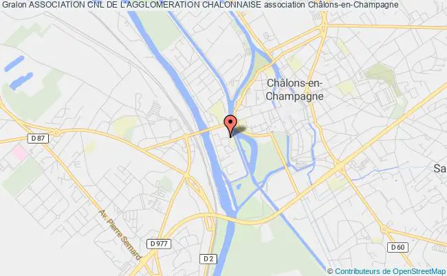 plan association Association Cnl De L'agglomeration Chalonnaise Châlons-en-Champagne