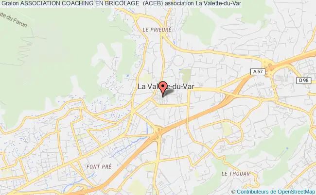 plan association Association Coaching En Bricolage  (aceb) La Valette-du-Var