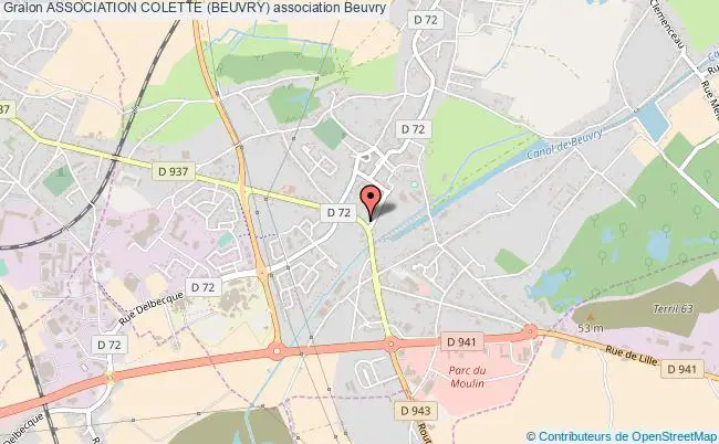 plan association Association Colette (beuvry) Beuvry