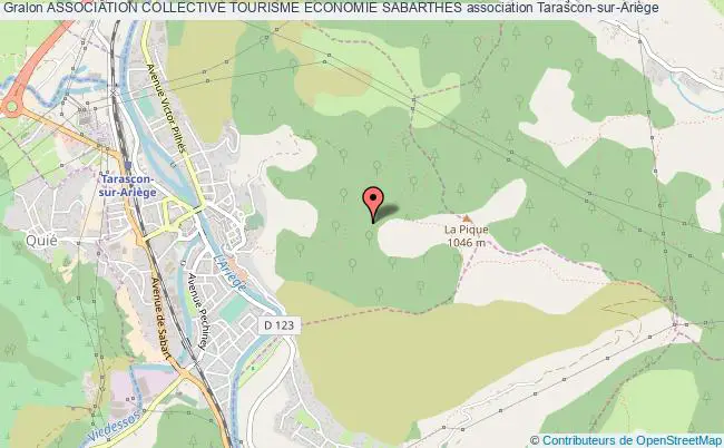 plan association Association Collective Tourisme Economie Sabarthes Tarascon sur Ariège