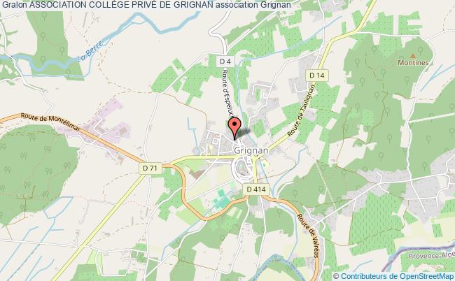 ASSOCIATION COLLÈGE PRIVÉ DE GRIGNAN