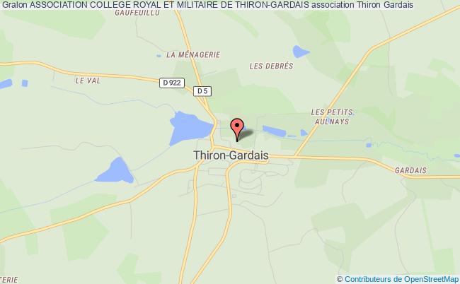 plan association Association College Royal Et Militaire De Thiron-gardais 