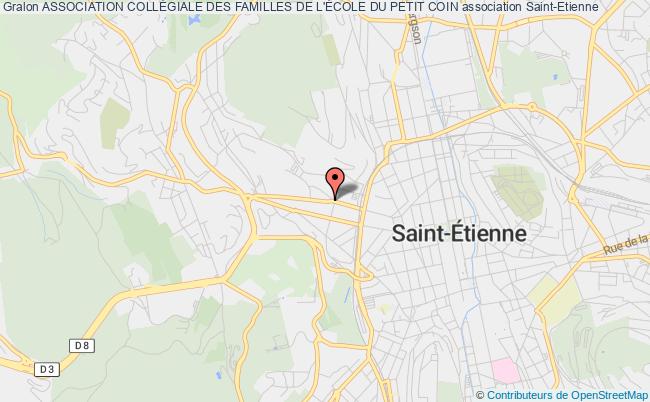 plan association Association CollÉgiale Des Familles De L'École Du Petit Coin Saint-Étienne
