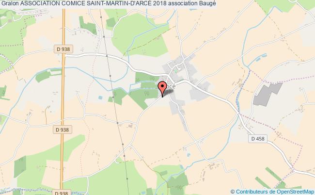 plan association Association Comice Saint-martin-d'arcÉ 2018 Baugé-en-Anjou