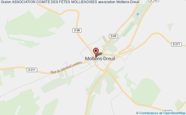 plan association Association ComitÉ Des FÊtes Mollienoises Molliens-Dreuil