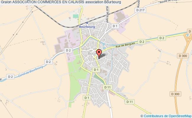 plan association Association Commerces En Calaisis Bourbourg