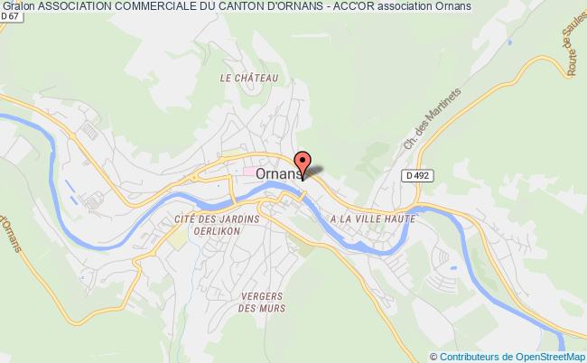 ASSOCIATION COMMERCIALE DU CANTON D'ORNANS - ACC'OR