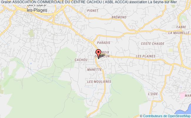 plan association Association Commerciale Du Centre Cachou ( Asbl Accca) La Seyne-sur-Mer