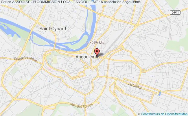plan association Association Commission Locale Angouleme 16 Angoulême