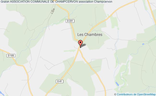 ASSOCIATION COMMUNALE DE CHAMPCERVON