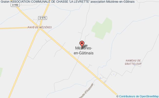 plan association Association Communale De Chasse 'la Levrette' Mézières-en-Gâtinais