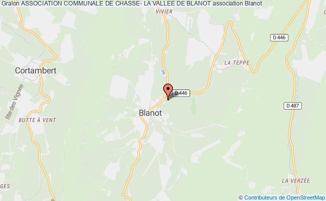 ASSOCIATION COMMUNALE DE CHASSE- LA VALLEE DE BLANOT