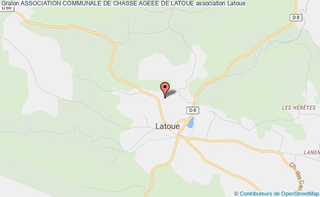 ASSOCIATION COMMUNALE DE CHASSE AGEEE DE LATOUE